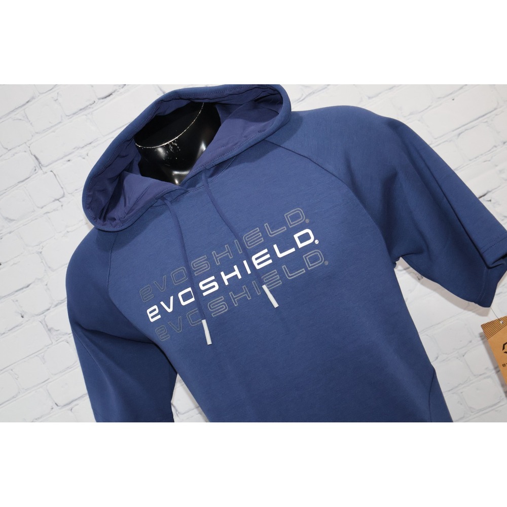 EvoShield Pro Team SS Hoodie 2.0 Men Large Navy Baseball Athletic WB6031403L NEW